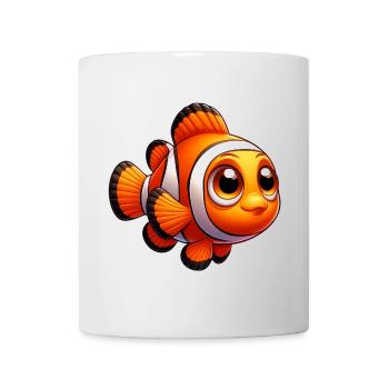 Poisson-clown - Mug blanc - blanc - Devant