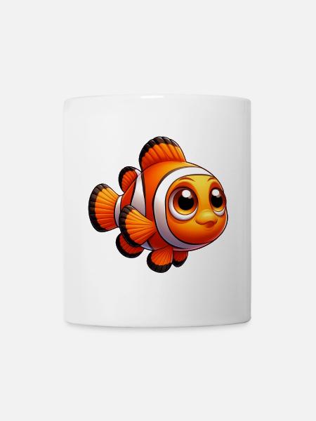 Clownfisch - Tasse - Weiß