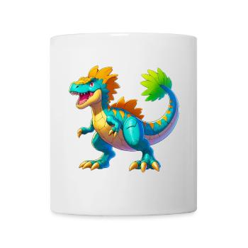 Dinosaurier - Tasse - Weiß - Vorne