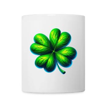 Four-leaf clover - Mug - white - Front