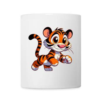 Tigre - Mug blanc - blanc - Devant