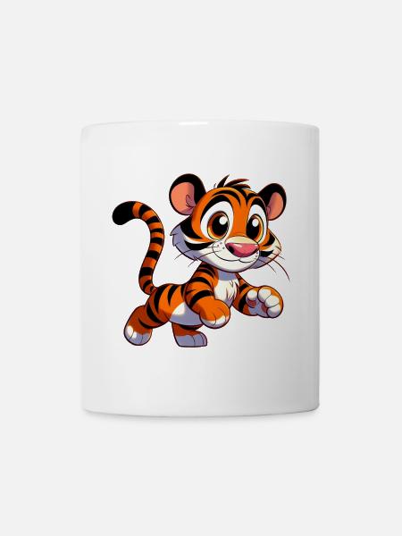 Tiger - Tasse - Weiß