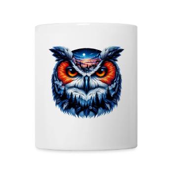 Eule - Tasse - Weiß - Vorne