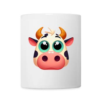 Vache - Mug blanc - blanc - Devant