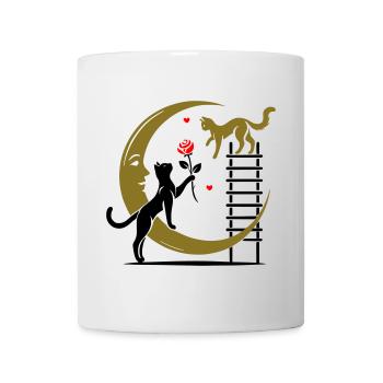Cats - Romeo and Juliet - Mug - white - Front
