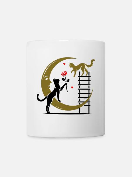 Cats - Romeo and Juliet - Mug - white