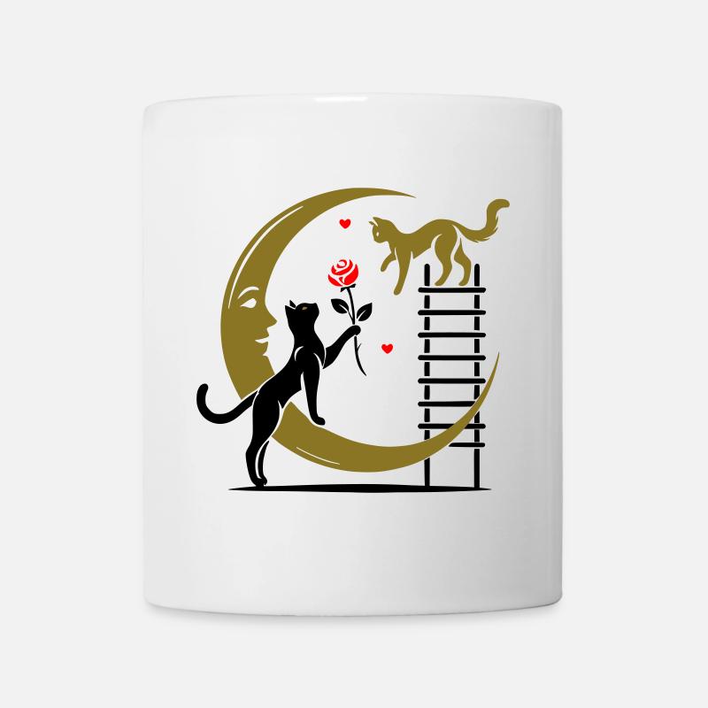 Cats - Romeo and Juliet - Mug - white