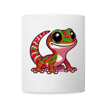 Gecko - Tasse - Weiß - Vorne