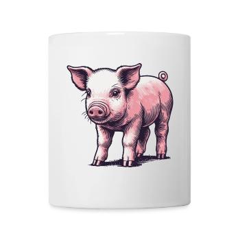 Ferkel - Tasse - Weiß - Vorne