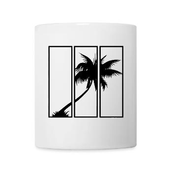 Holiday View (Black) - Mug - white - Front