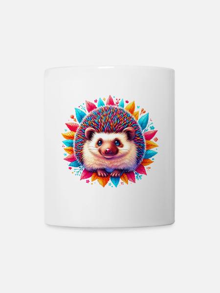 Igel - Tasse - Weiß