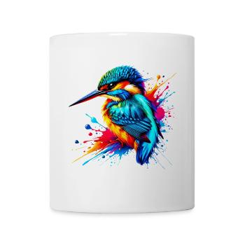 Eisvogel - Tasse - Weiß - Vorne
