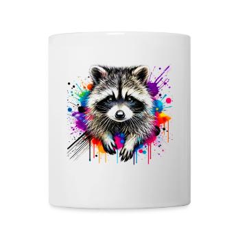 Raccoon - Mug - white - Front