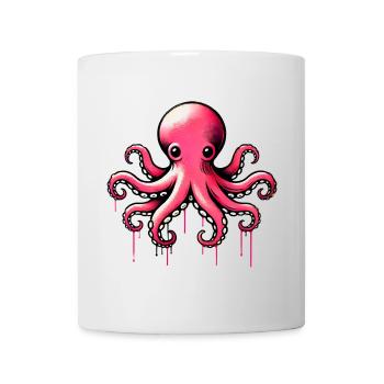 Pieuvre - Mug blanc - blanc - Devant
