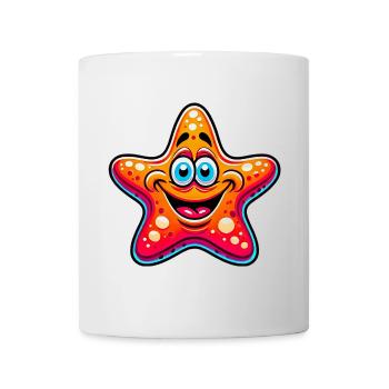 Seestern - Tasse - Weiß - Vorne