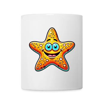 Seestern - Tasse - Weiß - Vorne