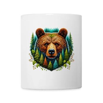 Ours - Mug blanc - blanc - Devant