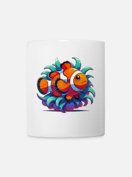 Clownfisch - Tasse - Weiß