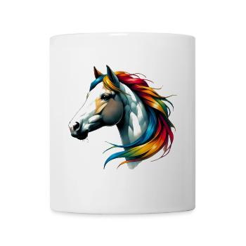 Cheval - Mug blanc - blanc - Devant