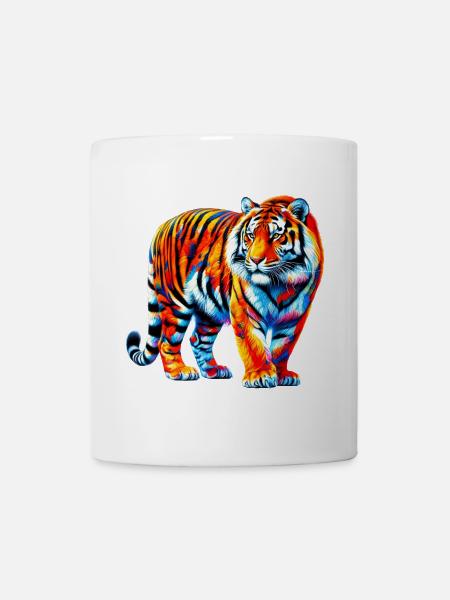Tiger - Tasse - Weiß