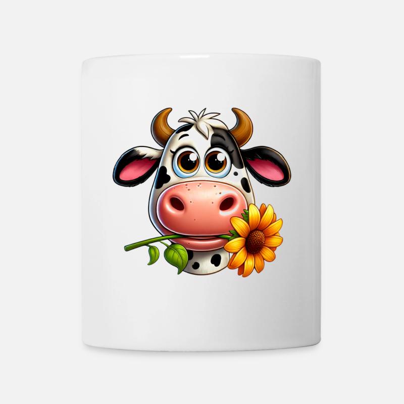 Kuh - Tasse - Weiß