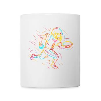 Footballer Line Art - Mug - white - Front