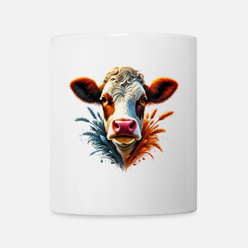 Kuh - Tasse - Weiß