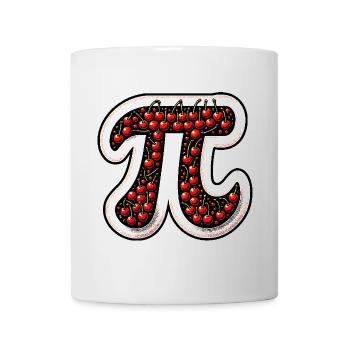 Pi Day Motif Math Fans Enseignants Étudiants - Mug blanc - blanc - Devant