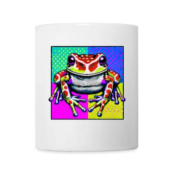 Grenouille - Mug blanc - blanc - Devant