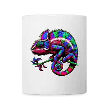 Chamäleon - Tasse - Weiß - Vorne