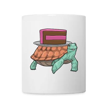 Turtle Cake - Mug - white - Front