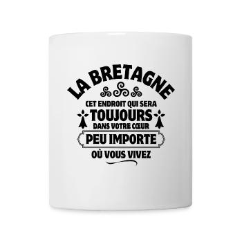 Brittany, Breton, Celtic, I am Breton - Mug - white - Front
