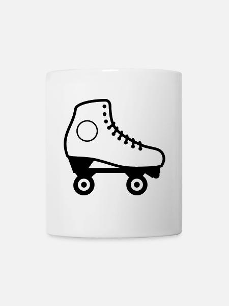 Artistic Roller Skate - Mug - white