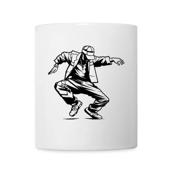 Breakdancer Drawing - Mug - white - Front