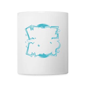 Where is my Mind | Cooles Streetwear-Typo-Design - Tasse - Weiß - Vorne