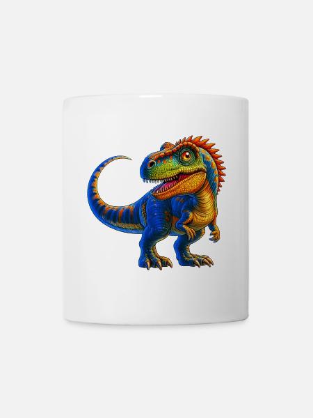 Dinosaurier - Tasse - Weiß