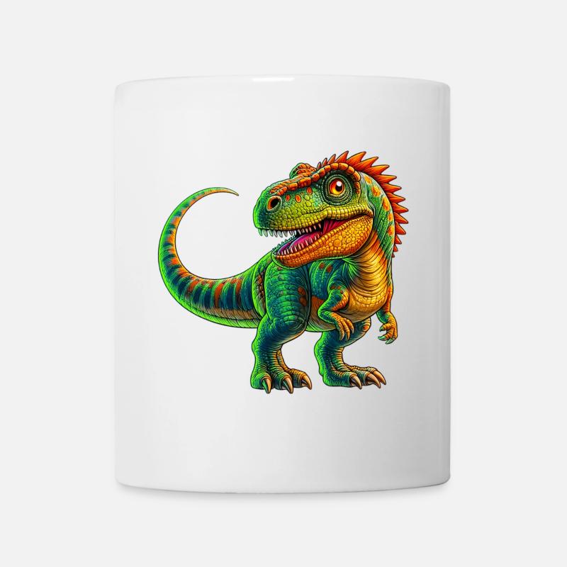 Dinosaurier - Tasse - Weiß