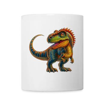Dinosaurier - Tasse - Weiß - Vorne