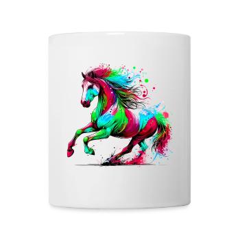 Pferd - Tasse - Weiß - Vorne
