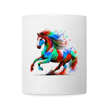 Pferd - Tasse - Weiß - Vorne