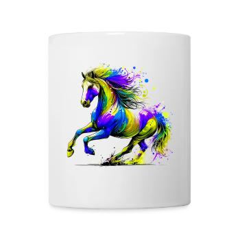 Cheval - Mug blanc - blanc - Devant