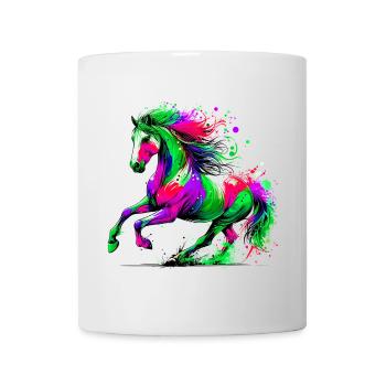Cheval - Mug blanc - blanc - Devant