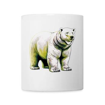 White polar bear - Mug - white - Front