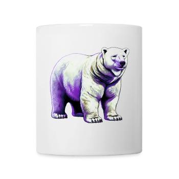 White polar bear - Mug - white - Front