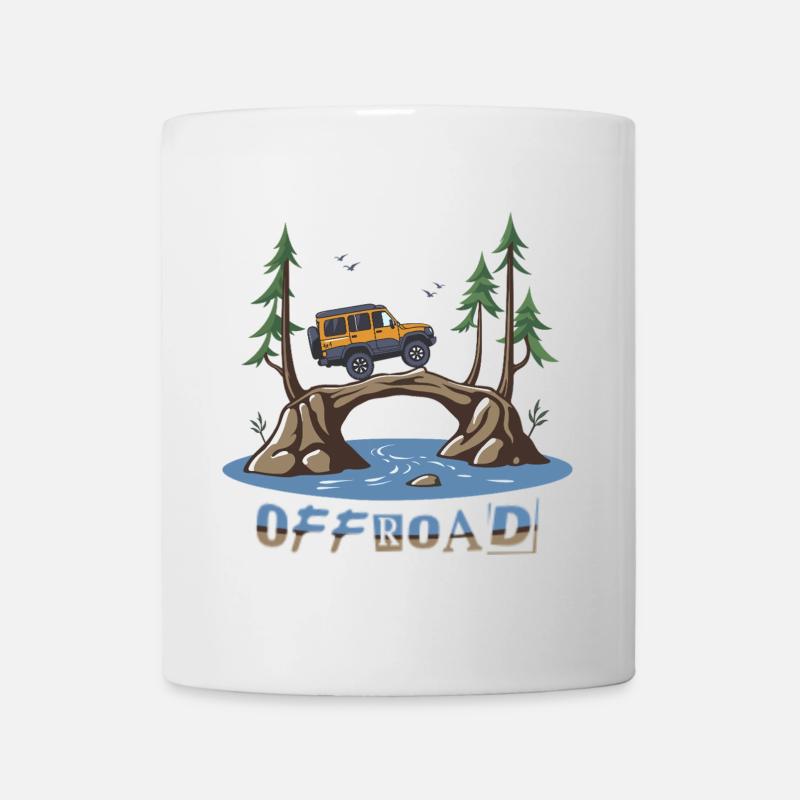 Geländewagen - Tasse - Weiß