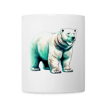 White polar bear - Mug - white - Front