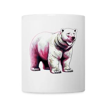 White polar bear - Mug - white - Front