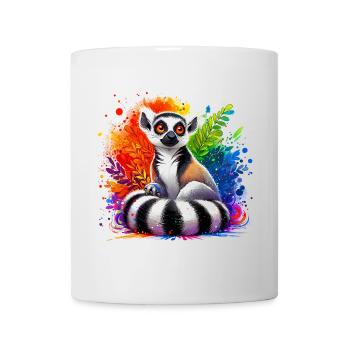 Lémurien - Mug blanc - blanc - Devant