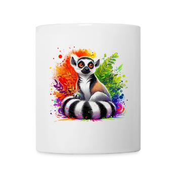 Lémurien - Mug blanc - blanc - Devant