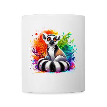 Lemur - Tasse - Weiß - Vorne